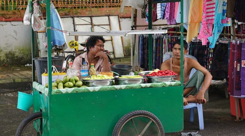 yangon mercati birmania